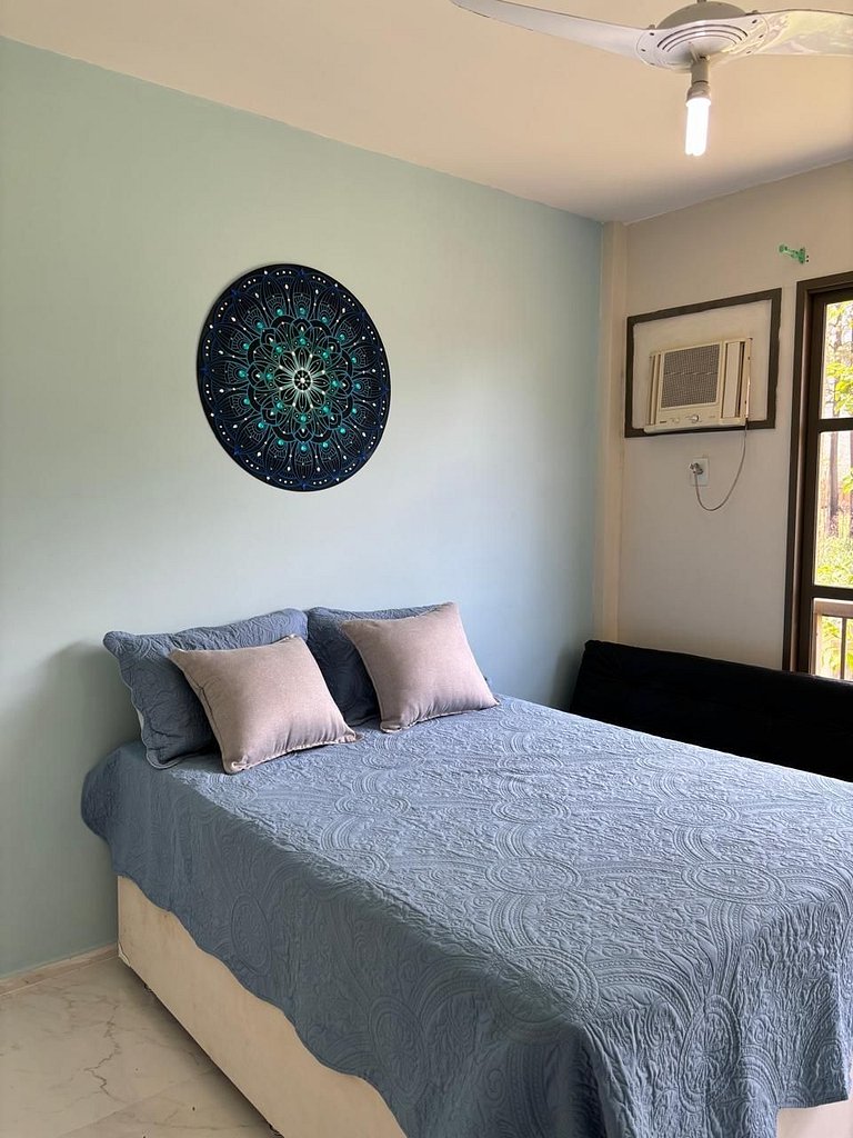 Reserva do Sahy: Apto Moderno com Vista Piscina