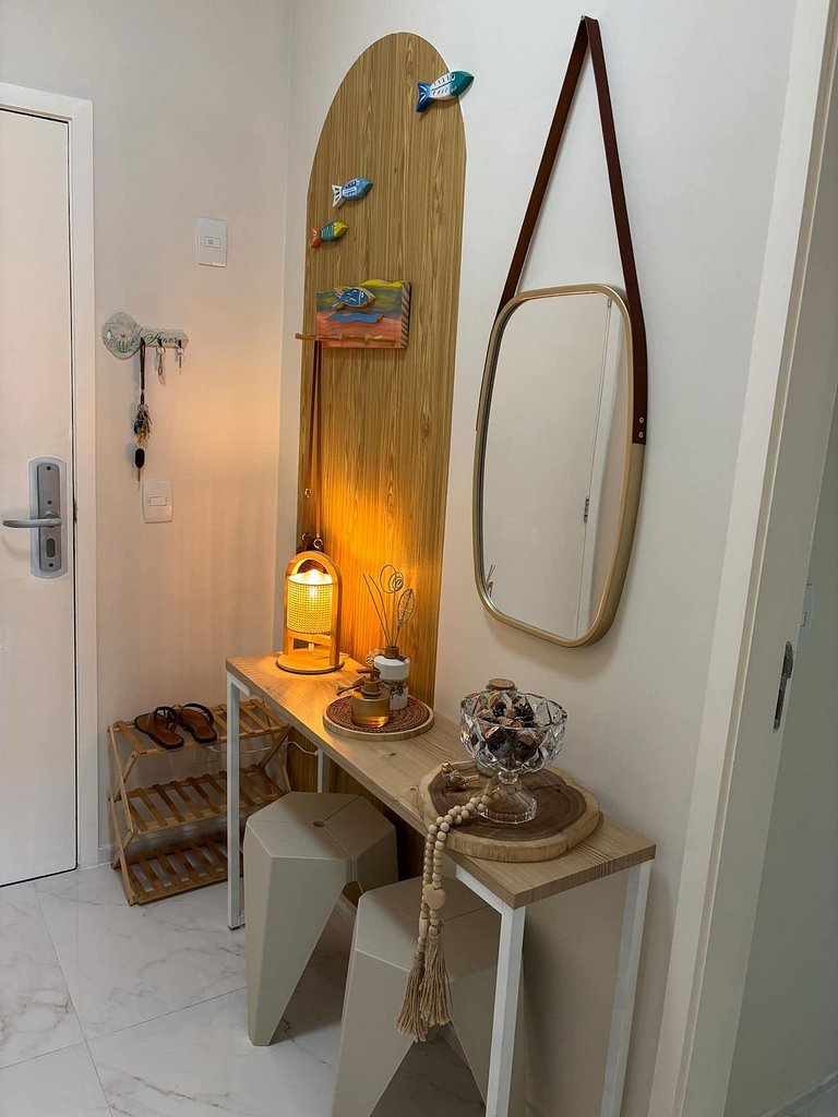 Reserva do Sahy: Apto Moderno com Vista Piscina