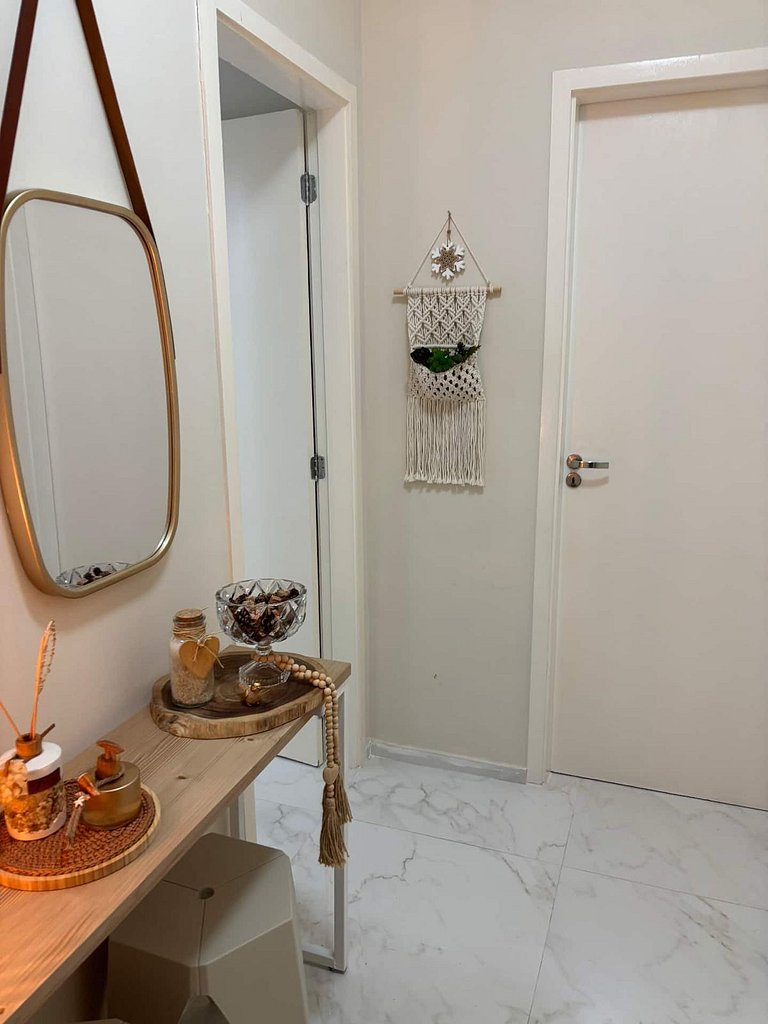 Reserva do Sahy: Apto Moderno com Vista Piscina