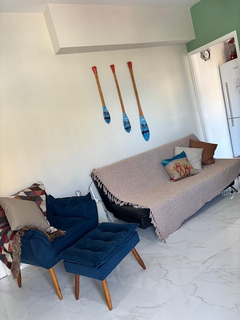 Reserva do Sahy: Apto Moderno com Vista Piscina