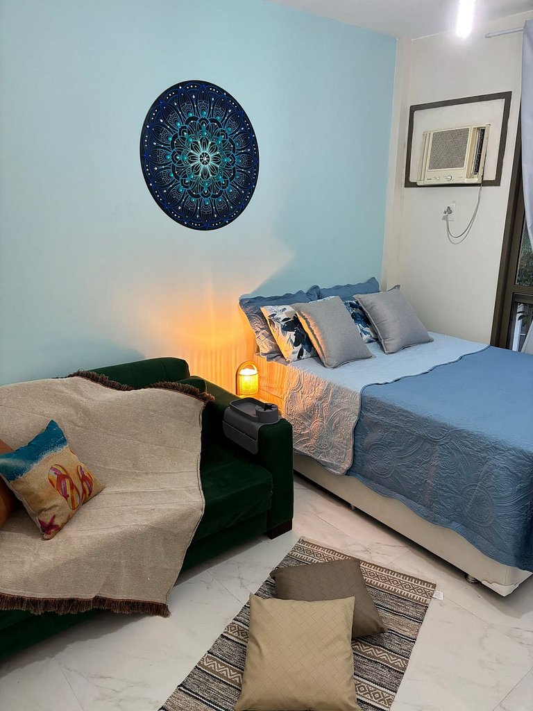 Reserva do Sahy: Apto Moderno com Vista Piscina