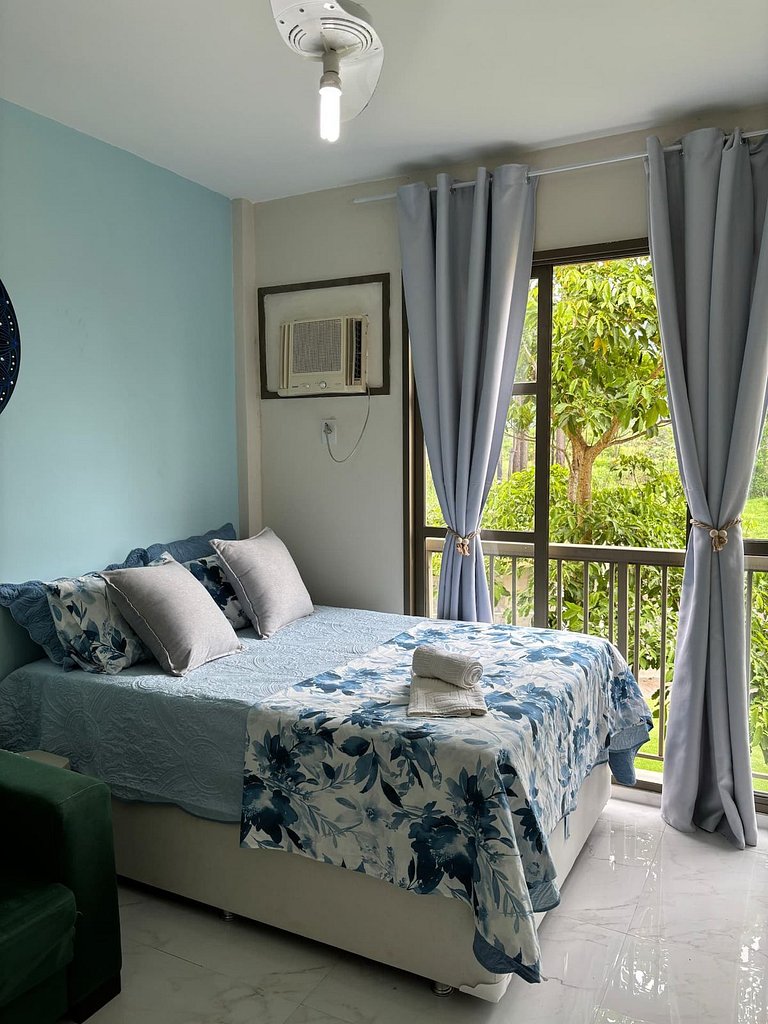 Reserva do Sahy: Apto Moderno com Vista Piscina