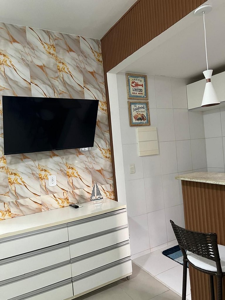 Loft no Sahy: aproveite praia, piscina e cachoeira