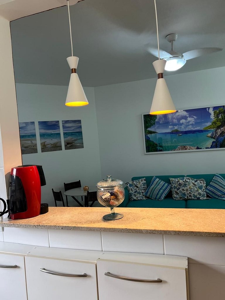 Loft no Sahy: aproveite praia, piscina e cachoeira