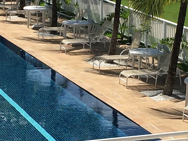 Loft familiar até 5 | praia, piscinas e enxoval