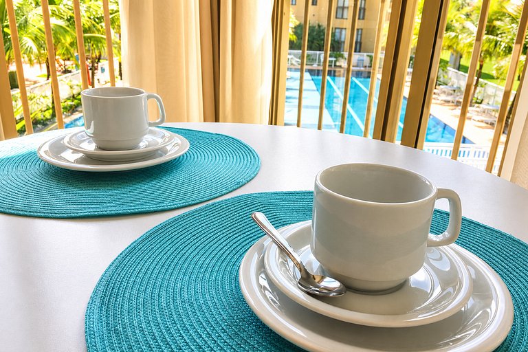 Loft familiar até 5 | praia, piscinas e enxoval