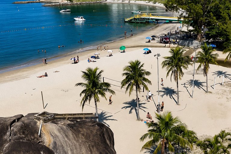 Loft no Condado – praia e piscina em Mangaratiba