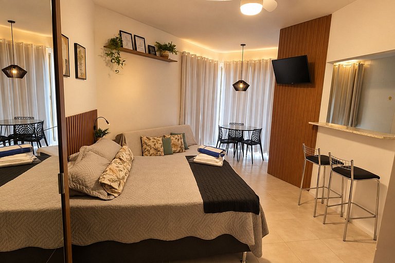 Loft no Condado – praia e piscina em Mangaratiba