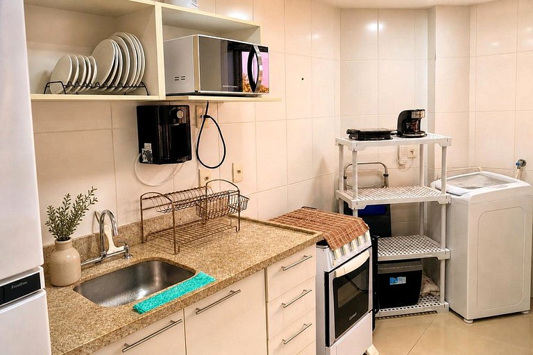 Loft com vista piscina, praia a 5 min, Mangaratiba