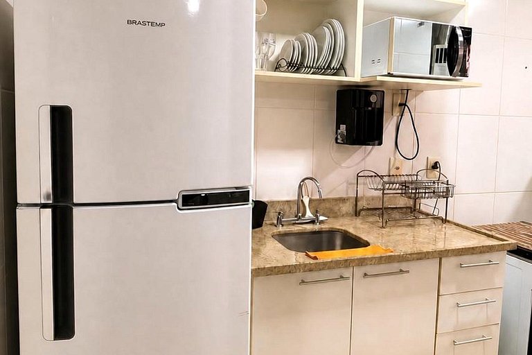 Loft com vista piscina, praia a 5 min, Mangaratiba