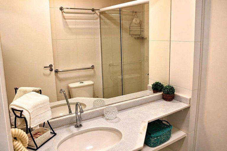 Loft com vista piscina, praia a 5 min, Mangaratiba