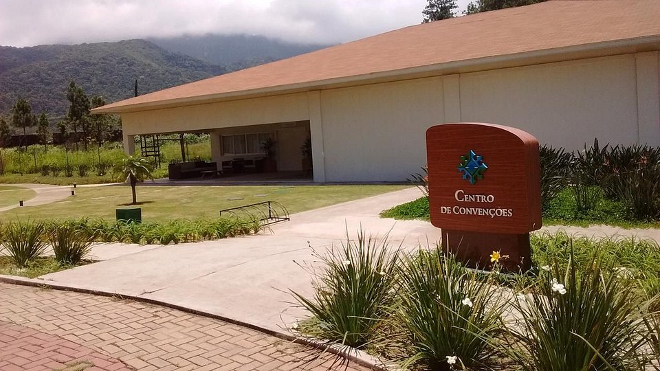 Fachada do Centro de Convenções da Reserva do Sahy