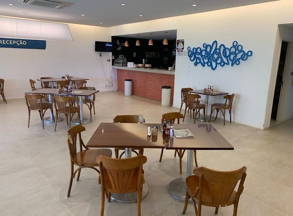 Salão anexo e cafeteria para eventos e coffee break